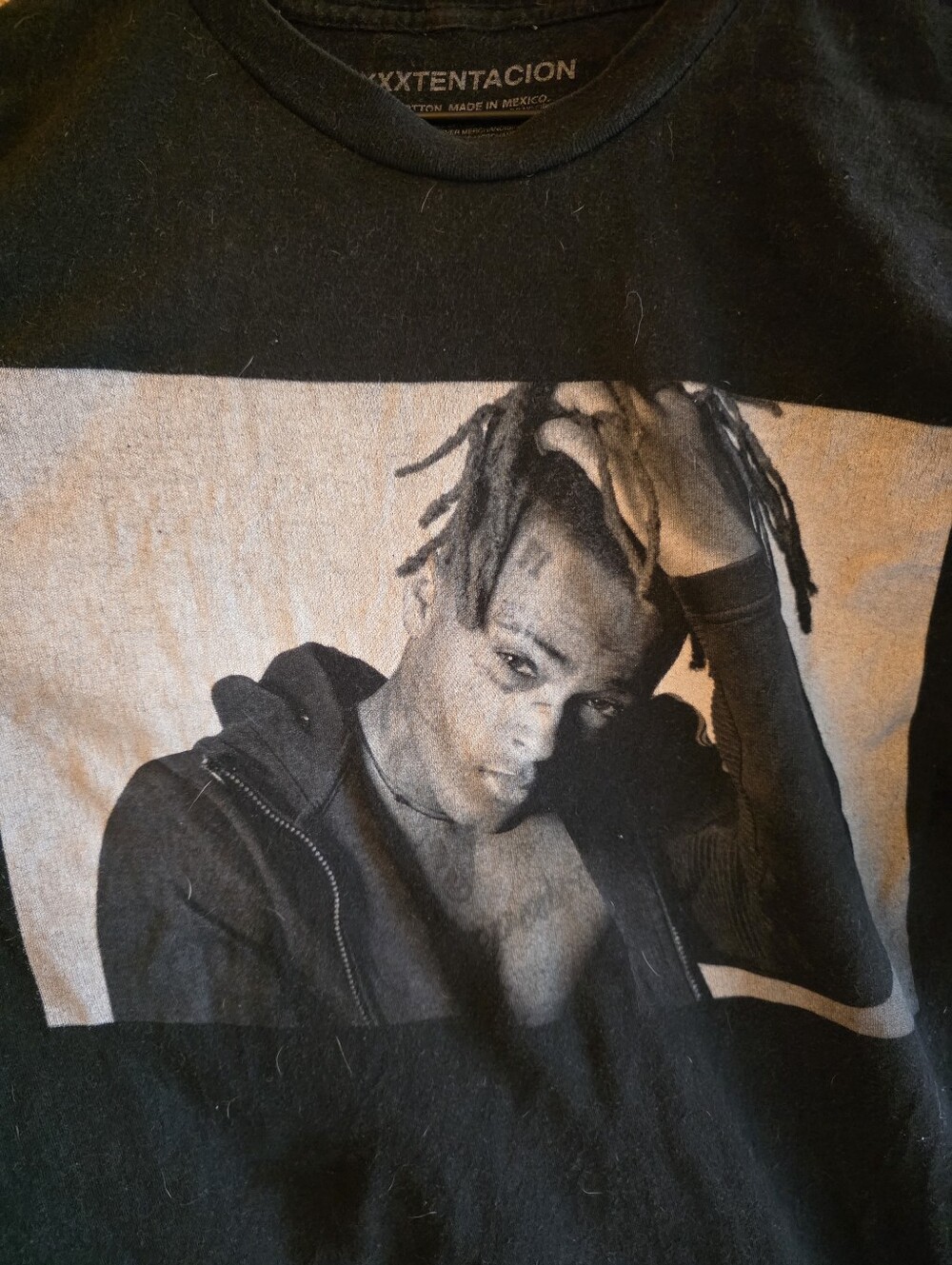Xxxtentacion Rap Concert T-shirt. Black Graphic Men’s T-Shirt Sz Lg